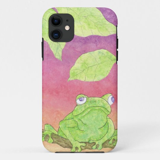 cute frog CaseMate iPhone case Zazzle.co.uk