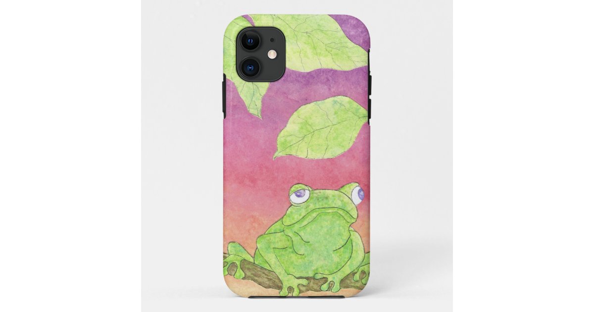cute frog CaseMate iPhone case Zazzle