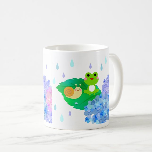 Cute Frog Coffee Mug (Front Right)