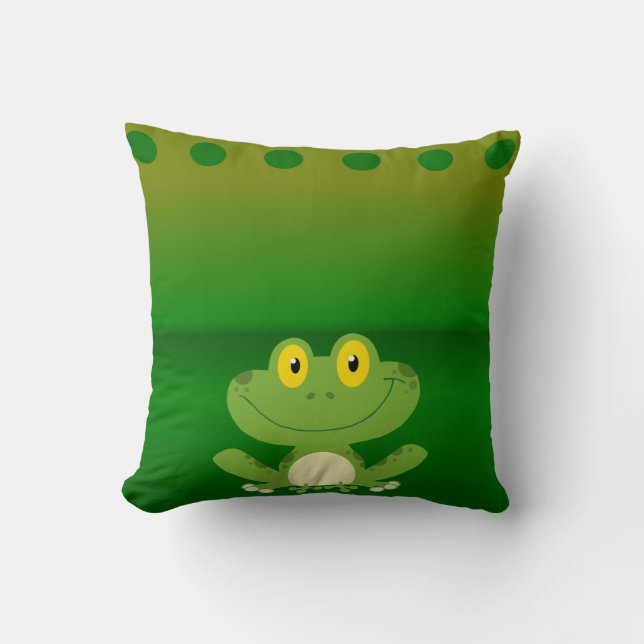 Cute Frog Cushion (Front)