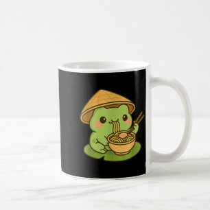Cute Frog Eating Ramen Anime Japanese Men Women Ki Coffee Mug
