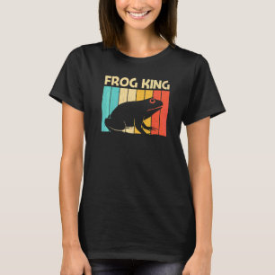 Cute Frog For Men Dad Frog  Toad Animal Tadpole Fr T-Shirt