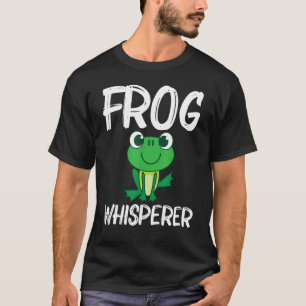 Cute Frog For Men Women Forest Zoo Pet Animal Catc T-Shirt