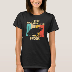 Cute Frog For Men Women Frog Toad Animal Tadpole T-Shirt