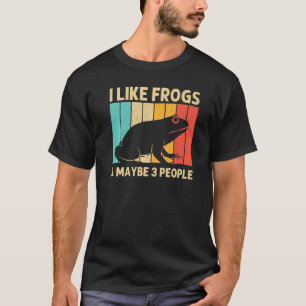 Cute Frog For Men Women Frog Toad Animal Tadpole T-Shirt