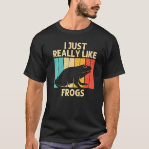 Cute Frog For Men Women Frog Toad Animal Tadpole T-Shirt