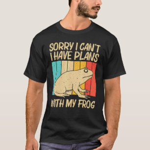 Cute Frog For Men Women Toad Catcher Pet Animal  4 T-Shirt