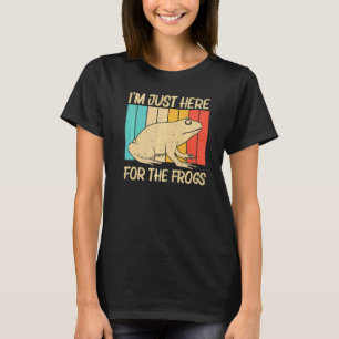 Cute Frog For Men Women Toad Catcher Pet Animal    T-Shirt