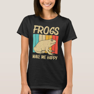 Cute Frog For Men Women Toad Catcher Pet Animal T-Shirt