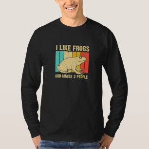 Cute Frog For Toad Men Women Amphibian Animals T-Shirt