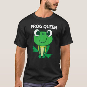 Cute Frog For Women Mum Forest Zoo Pet Animal Catc T-Shirt