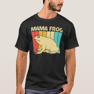 Cute Frog For Women Mum Toad Catcher Pet Animal T-Shirt
