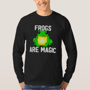 Cute Frog Frogs Are Magic Animal Amphibian Kids T-Shirt