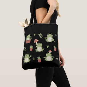 Cute Frog Funny Animal Lover Gift For Frog Lover  Tote Bag
