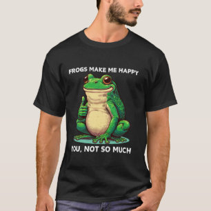 Cute frog funny frog lover kawaii frog funny toad T-Shirt