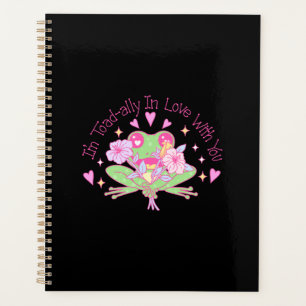 Cute Frog - I'm Totally In Love With You Planner
