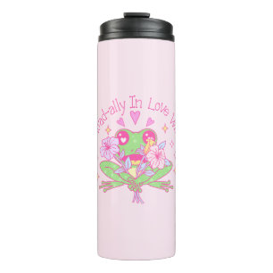 Cute Frog - I'm Totally In Love With You Thermal Tumbler