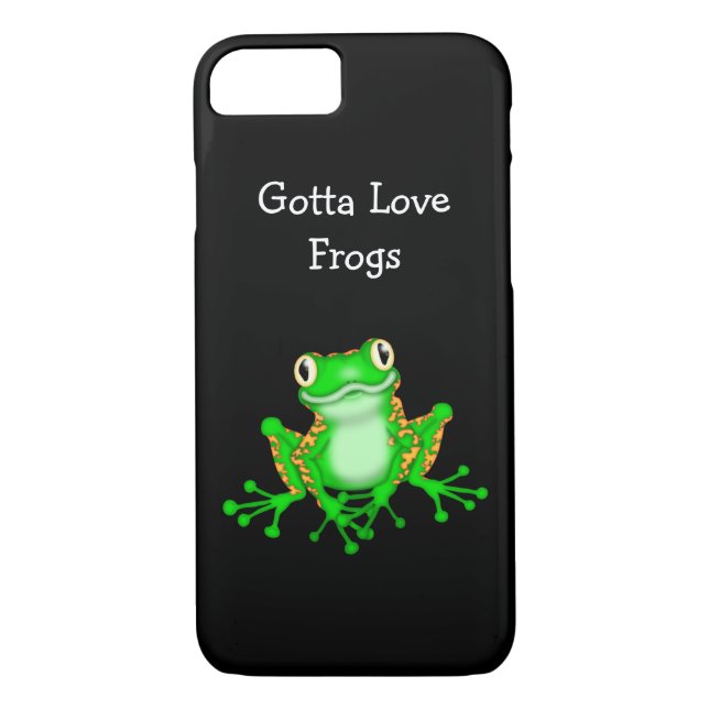Cute Frog iPhone 7 Case (Back)