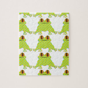 Cute Frog Jigsaw Puzzle
