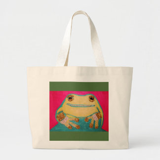 Cute Frog Jumbo Tote Bag