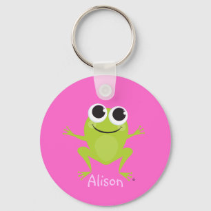 Cute Frog Key Ring