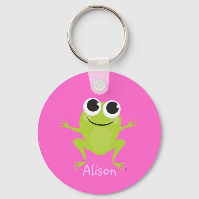 Cute Frog Key Ring (Front)