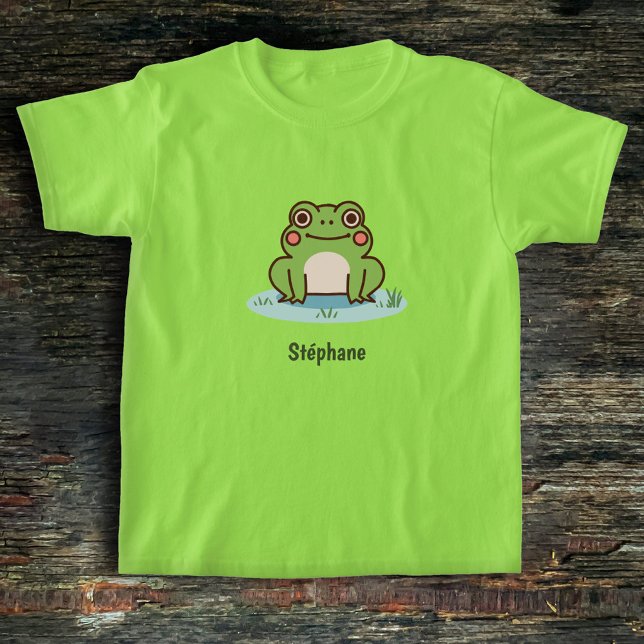 Cute Frog Kids T-Shirt (Cute Frog Kids T-Shirt)