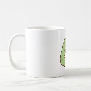 Cute Frog Loves Drinking Bubble Tea  Coffee Mug