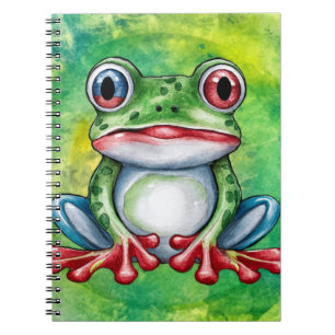 Cute Frog Notebook