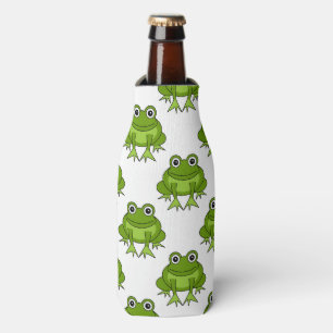 Cute Frog Pattern Bottle Cooler