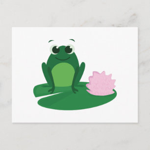 Cute Frog Postcard