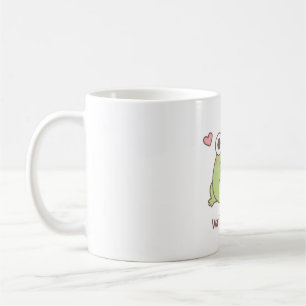 Cute Frog Prince Waiting For Love Coffee Mug