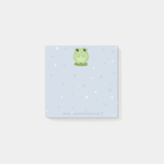 Cute frog sticky notes, back to school stationery post-it notes