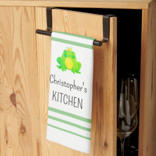 Cute Frog Tea Towel