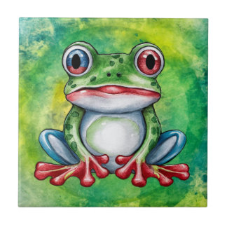 Cute Frog Tile