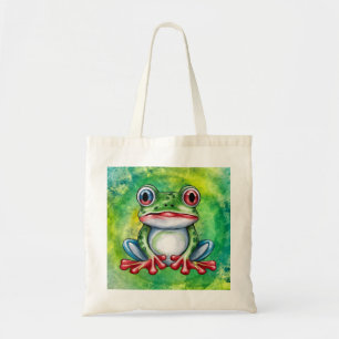 Cute Frog Tote Bag