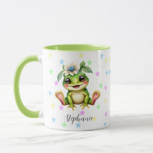 Cute Frog Whimsical Mug