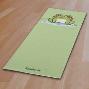 Cute Frog Yoga Mat