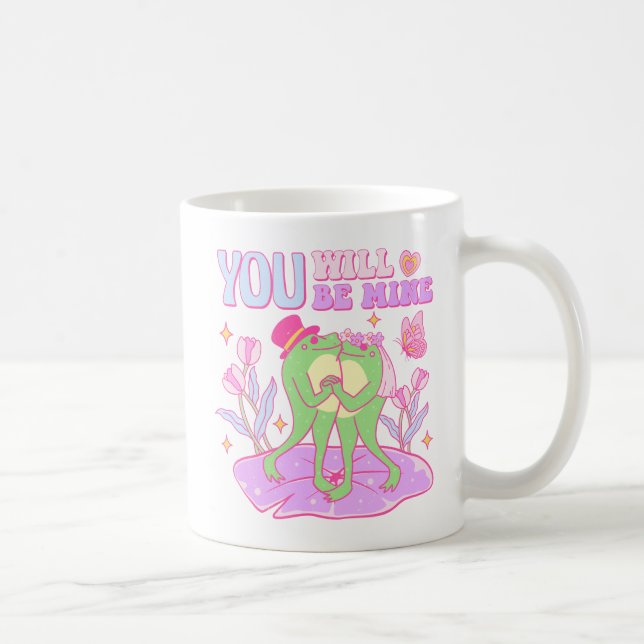 Cute Frog - You Will Be Mine Coffee Mug (Right)