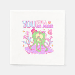 Cute Frog - You Will Be Mine Napkin