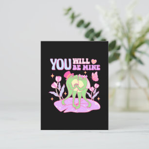 Cute Frog - You Will Be Mine Postcard