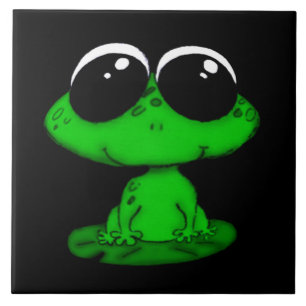 cute froggie tile