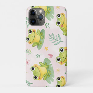 Cute frogs Pattern iPhone 11 Pro Case