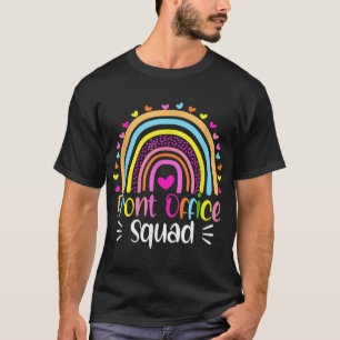 Cute Front Office Squad School Secretary Admin T-Shirt