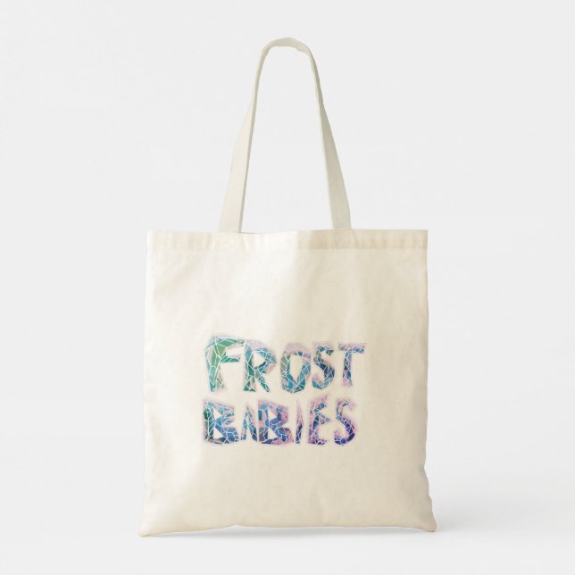 Cute Frost Babies Tote Bag (Back)