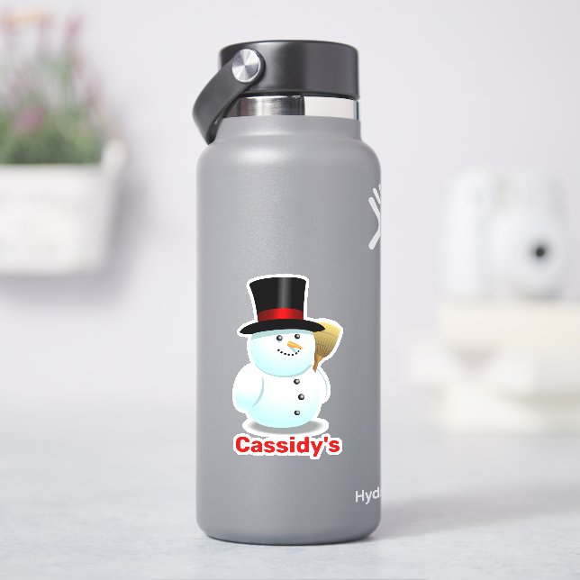 Cute Frosty Snowman (HydroFlask)