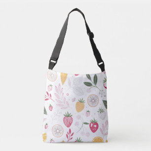 Cute Fruit Illustration Crossbody Bag