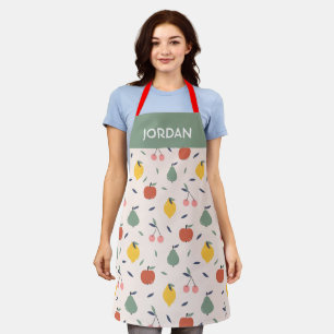 Cute Fruit Pattern Apron