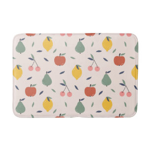 Cute Fruit Pattern Bath Mat