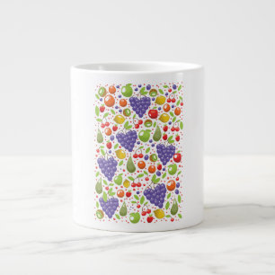 Cute Fruit pattern Large Coffee Mug